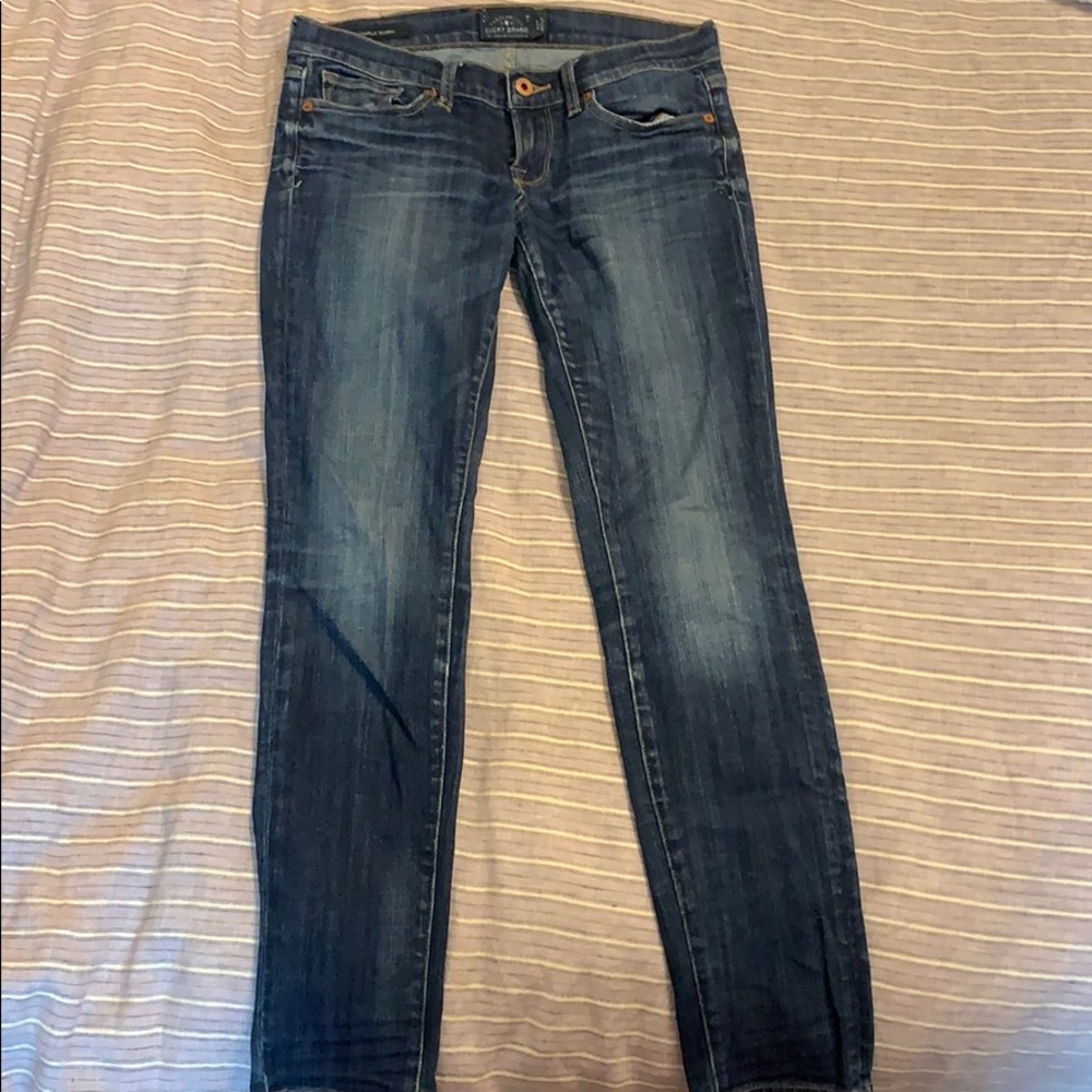 Lucky Brand Charlie Skinny Ankle Jeans